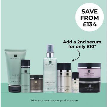 The Ultimate Bedtime Skincare Routine	IT'S ALL ABOUT ME COLLECTION PLUS from TEMPLESPA. 
Save £186* prices can vary depending on your product choices. 