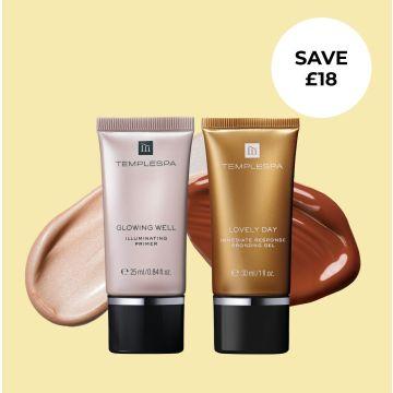 The perfect pairing for sun-kissed and luminous skin. SKIN RADIANCE DUO | TEMPLESPA
