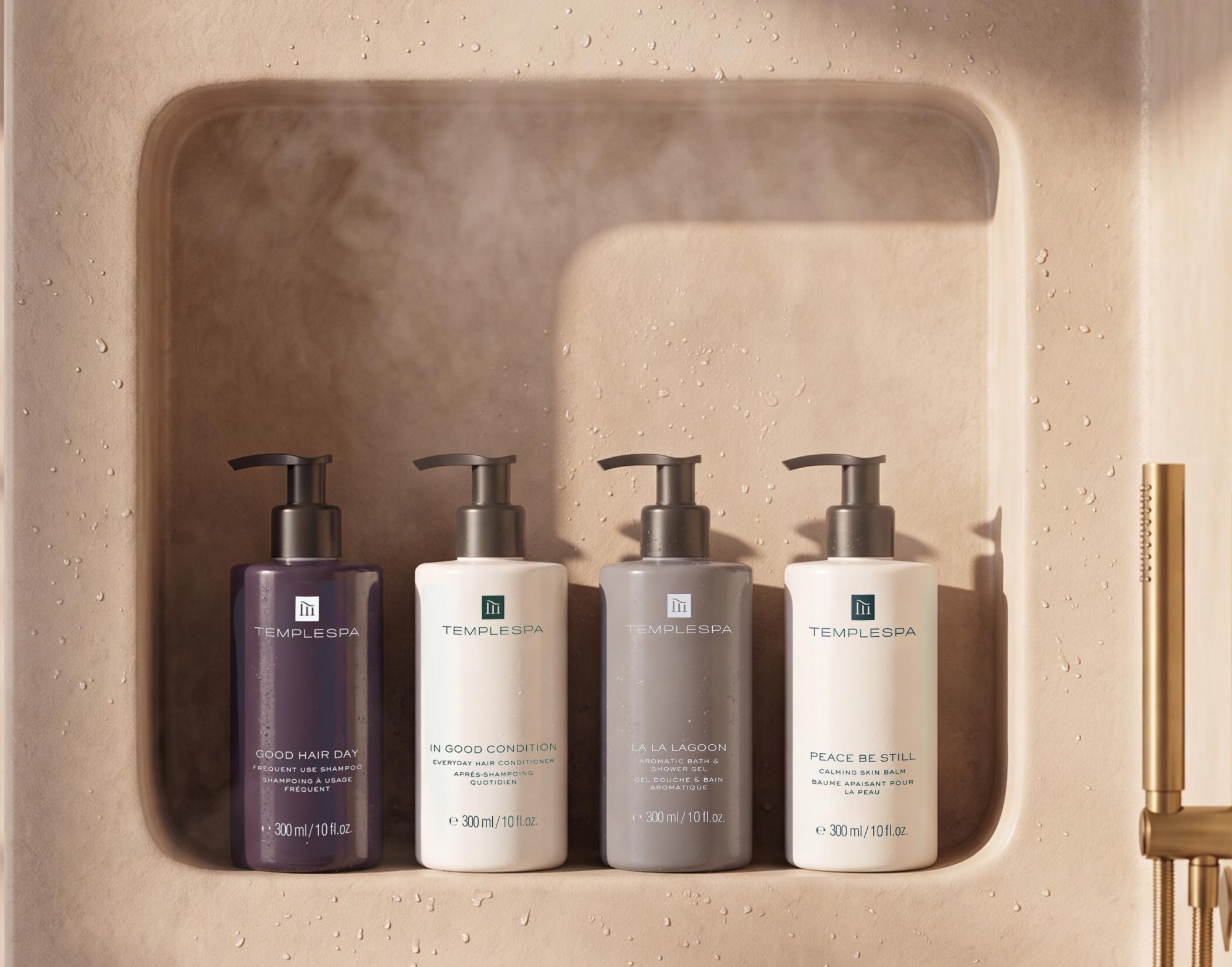 Everyday Luxury Amenities from TEMPLESPA