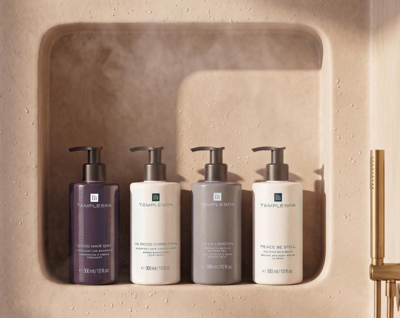 Everyday Luxury Amenities from TEMPLESPA