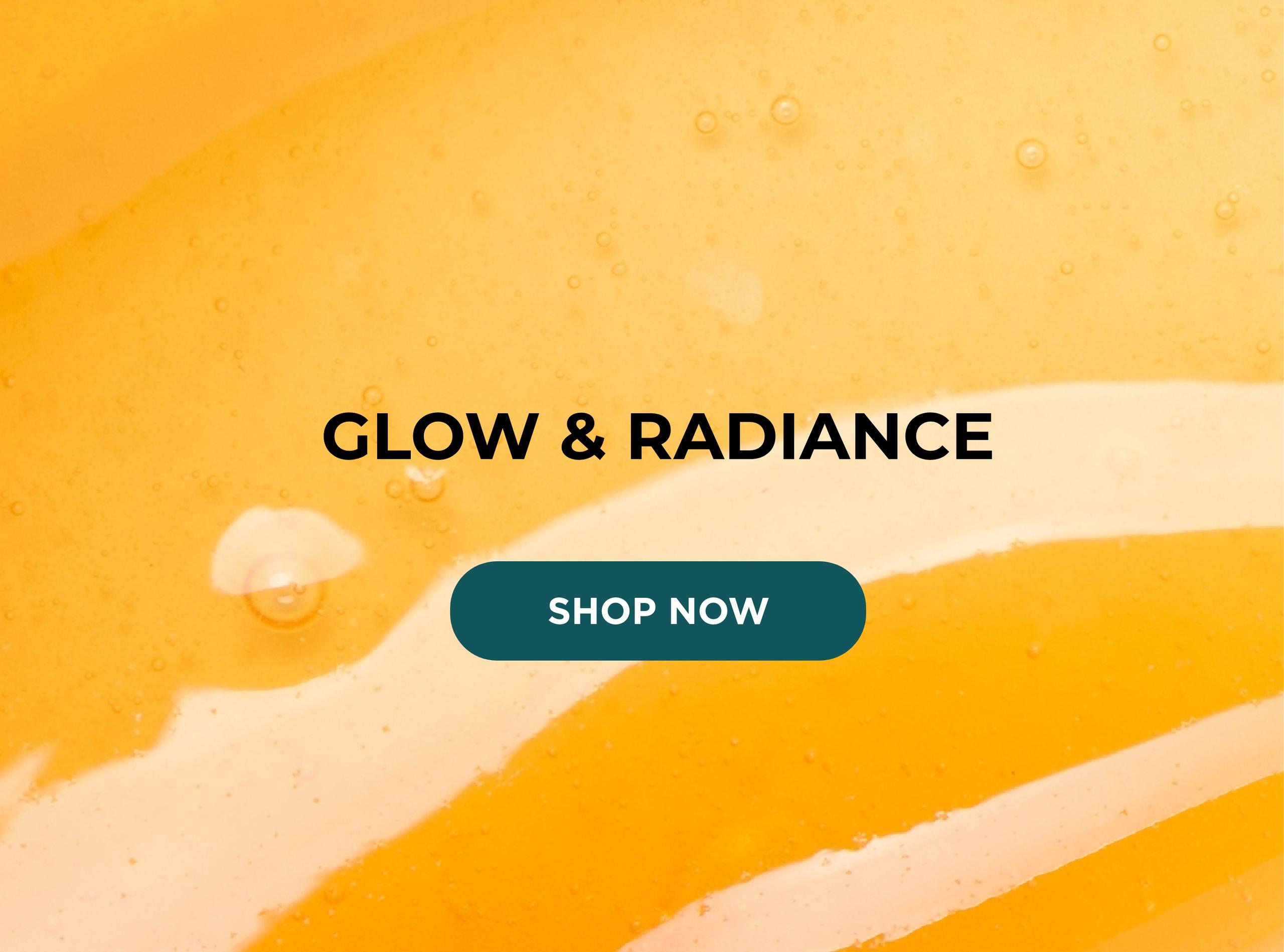 Glow and radiance skincare collection
