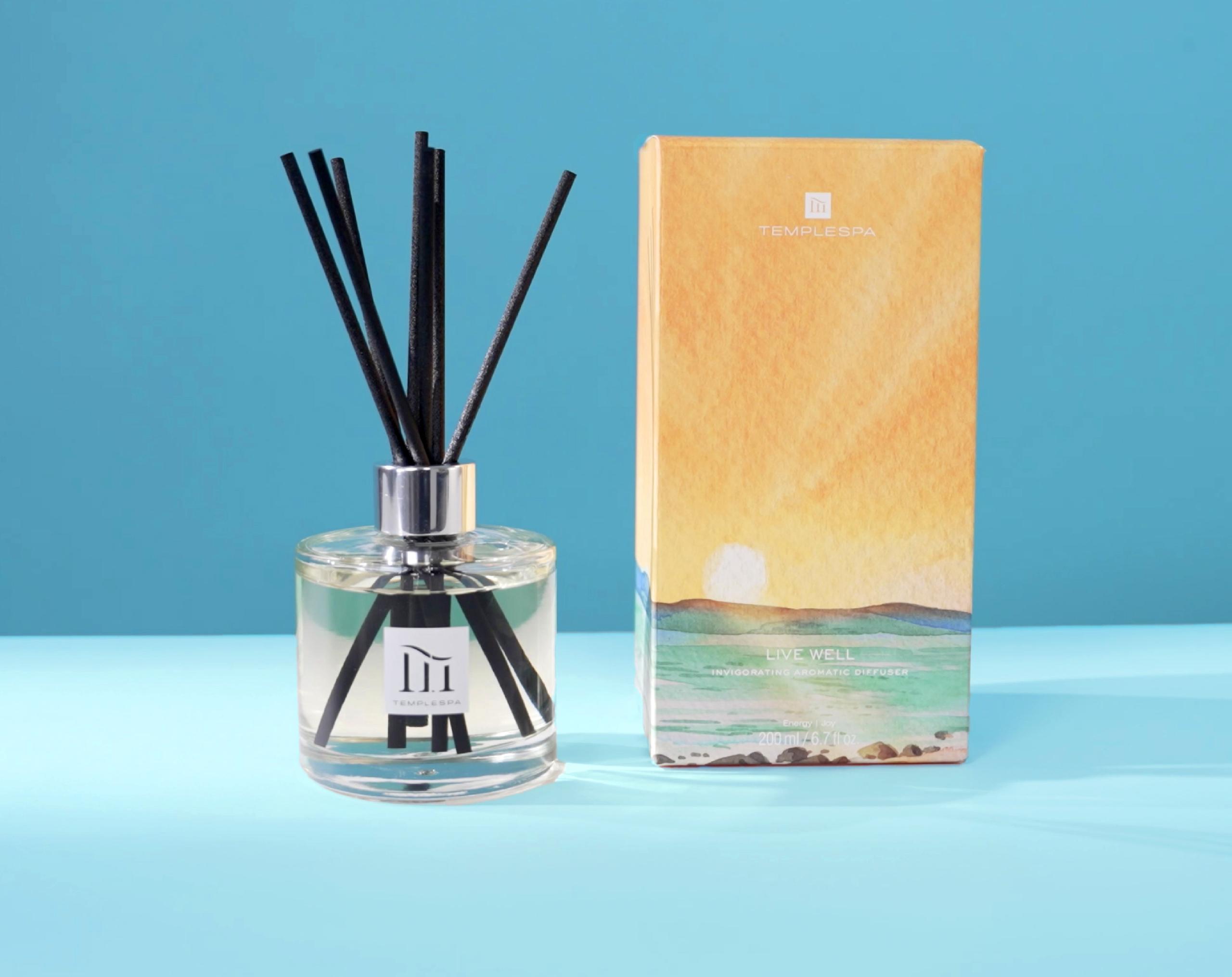 Our new aromatic diffuser by TEMPLESPA