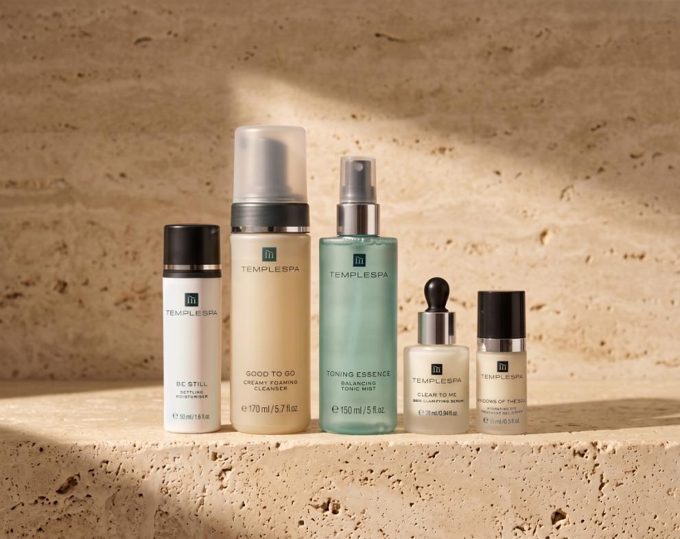 SKIN CHAMPION collection from TEMPLESPA, save £61 on your skincare essentials.