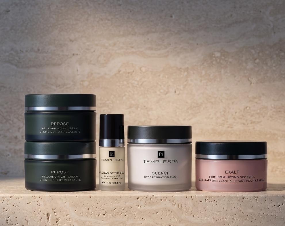 MY KINDA SKIN skincare kits from TEMPLESPA