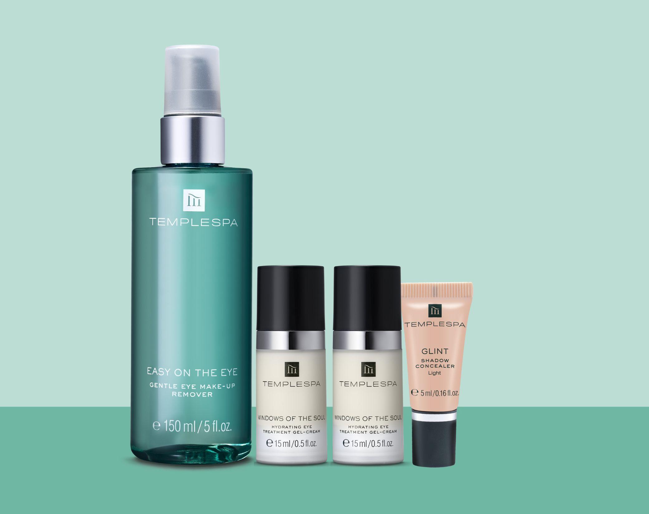 exalt firming neck gel product with hand dipping into the product